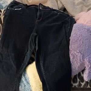 Women's Dark Blue Jeans